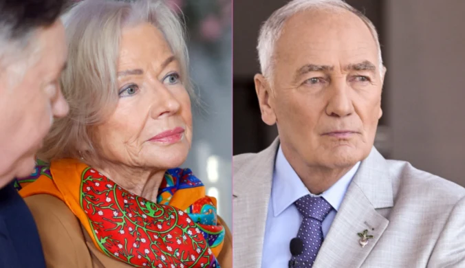 Bożena Dykiel i Karol Strasburger