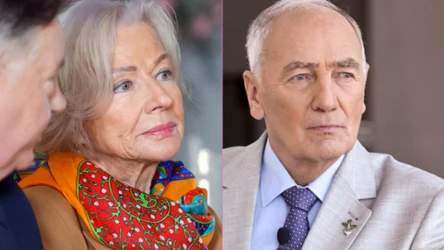 Bożena Dykiel i Karol Strasburger