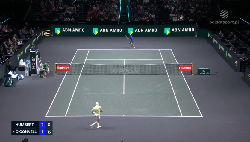 Ugo Humbert - Christopher O'Connell. Skrót meczu