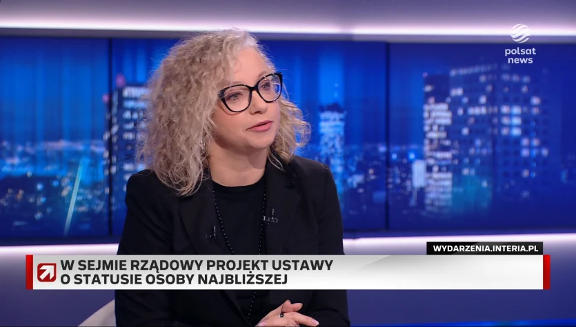 Projekt ustawy o osobie najbliższej. Kotula o narracji prawicy: Mają problem, żeby być przeciwko