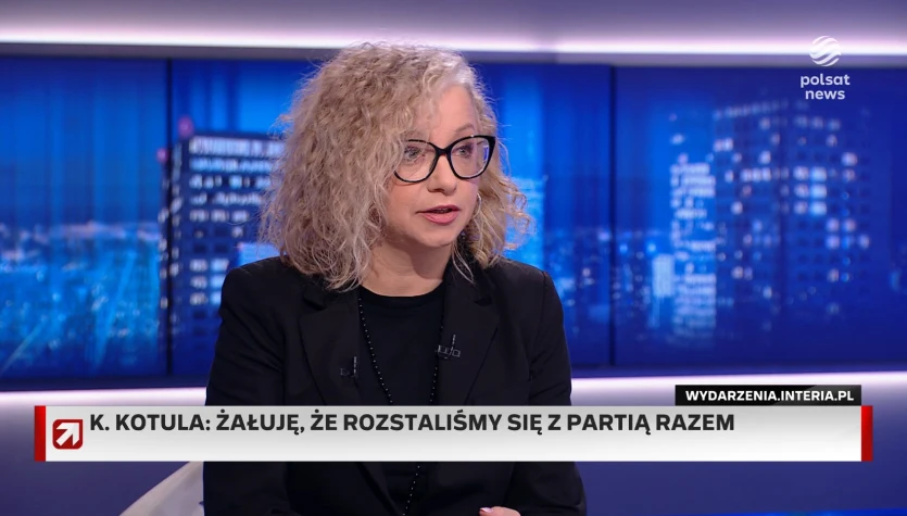 Kotula: Żałuję, że się rozstaliśmy z Partią Razem