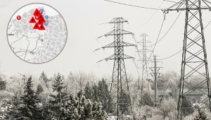 Śnieg sparaliżował sieć energetyczną. Awaria prądu na Pomorzu