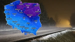 Zima była w odwrocie tylko na chwilę. Na termometrach -20 stopni