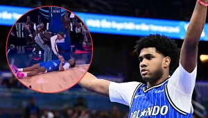 Chwile grozy za oceanem. Miał dać show. Sprawił, że wszyscy kibice zamarli