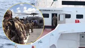 Amerykańscy żołnierze zajęli tankowiec Veronica III