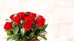 Walentynkowy bukiet będzie świeży przez kilka tygodni. Wystarczy to