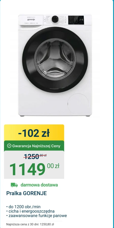 Пральна машина Gorenje