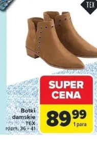 Botki damskie TEX