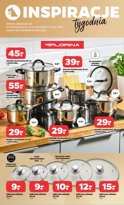 Strona 2 gazetki Netto obowiązującej od 16.02 do 21.02.2026: https://netto.pl/