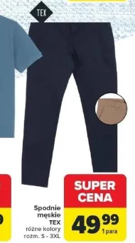 Spodnie męskie TEX