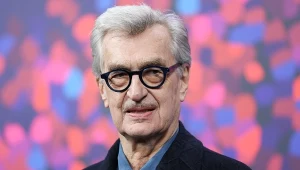 Wim Wenders podczas 76. MFF w Berlinie