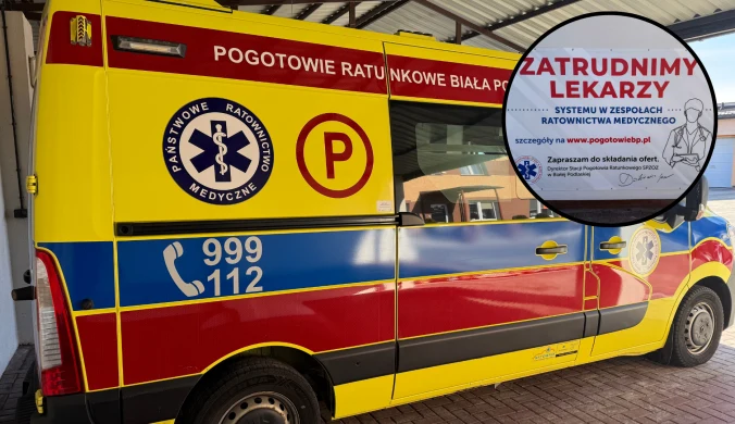 Brakuje lekarzy do pracy w karetkach