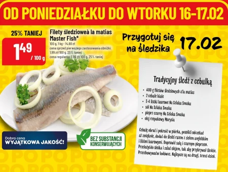 Філе оселедця Master Fish