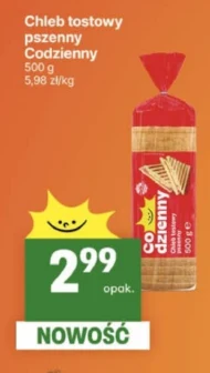 Підсмажений хліб Codzienny