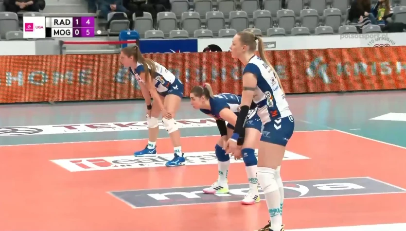 Maria Tsitsigianni - najlepsze akcje MVP meczu MOYA Radomka Radom - Sokół & Hagric Mogilno. WIDEO