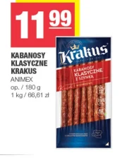 Kabanosy Krakus