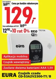 Детектор чаду Eura