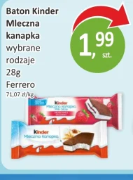 Kanapka mleczna Kinder