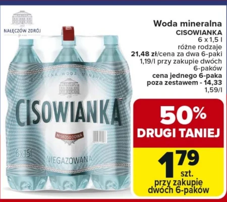 Мінеральна вода Cisowianka