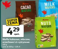 Вафлі Auchan
