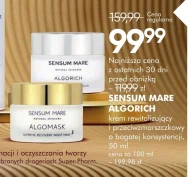 Krem przeciwzmarszczkowy Sensum Mare