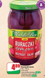 Buraczki tarte WaldiBen