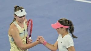 Niedługa przygoda Rybakiny z 2. rundą w Dubaju. Świątek czekała na wynik