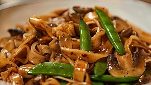 Stir fry z groszkiem cukrowym