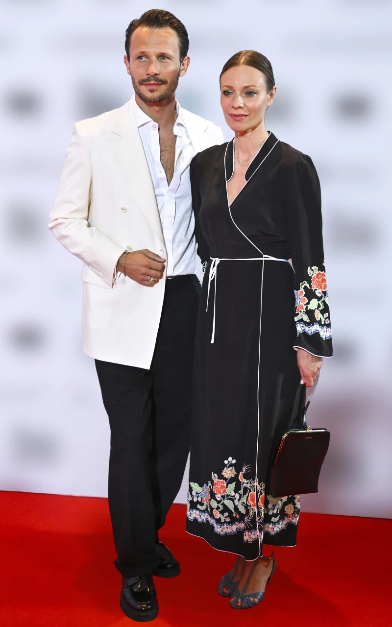 Magdalena Boczarska w sukience w stylu etno