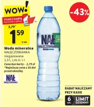 Woda niegazowana Nałęczowianka