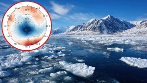 Coś dziwnego dzieje się z dziurą grawitacyjną pod Antarktydą