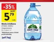 Woda źródlana Żywiec zdrój
