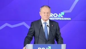 Donald Tusk zapowiedział "Rok przyspieszenia" w polskiej gospodarce