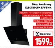 Okap kominowy Electrolux