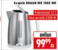 Czajnik elektryczny Braun