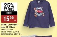 T-shirt chłopięcy