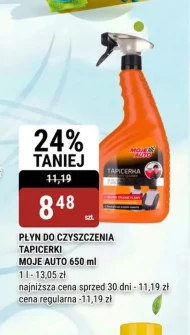 Płyn do czyszczenia tapicerki Moje Auto
