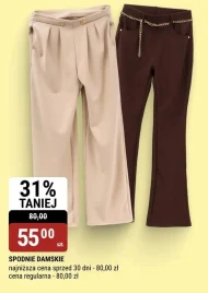 Spodnie damskie
