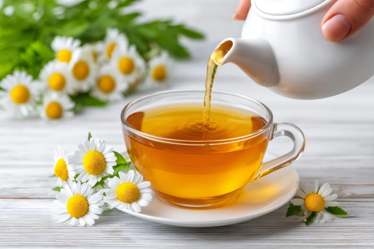 Filiżanka z rumiankiem Filiżanka z rumiankiem