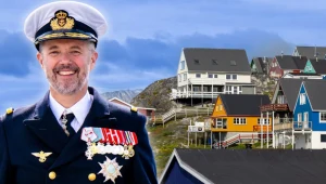 Król Danii z wizytą w stolicy Grenlandii