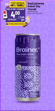 Napój gazowany Brainer