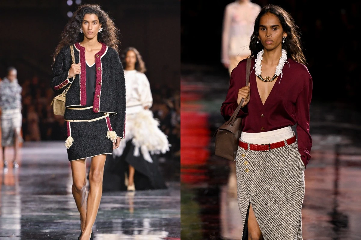 Spódnice z niskim stanem wracają do łask. Fot. Victor VIRGILE/Gamma-Rapho, Kristy Sparow