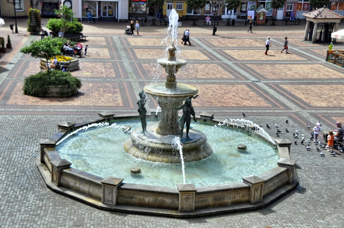 Starówka Chojnic zachwyca swoim pięknem