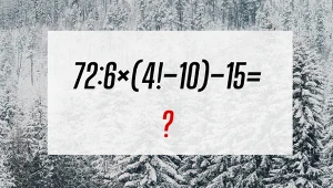 Niepozorne zadanie dla umysłów ścisłych. Uda ci się znaleźć poprawny wynik?