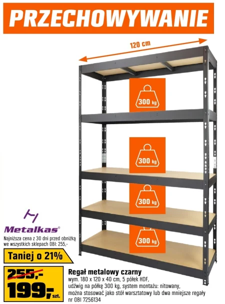 Поличка Metalkas