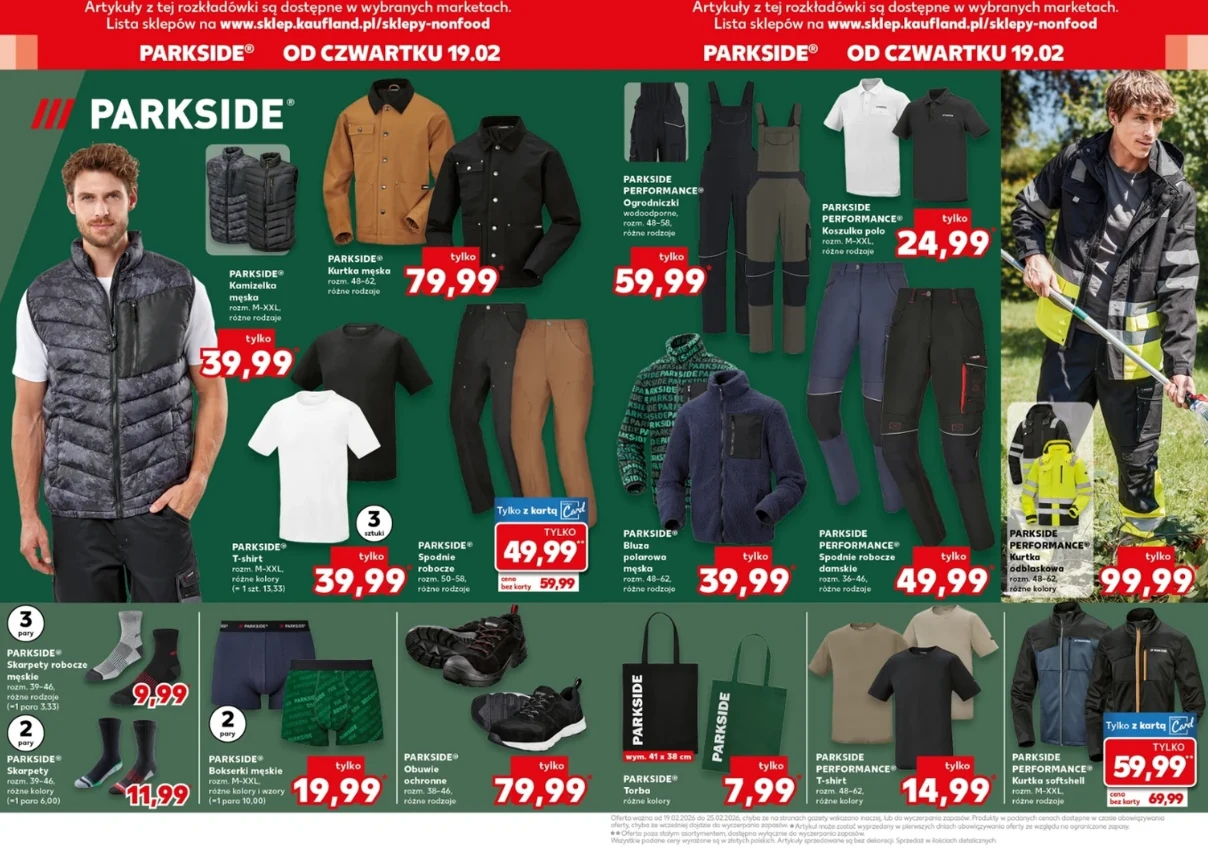 Część gazetki Kauflanda obowiązującej od 19.02 do 25.02