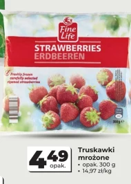 Truskawki mrożone Fine life