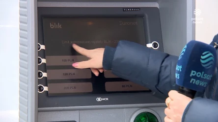 "Wydarzenia": Wypłata BLIK z limitami. Rewolucja w bankomatach sieci Euronet