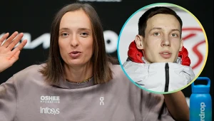 Iga Świątek i Kacper Tomasiak