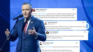 Lawina komentarzy po wetach Nawrockiego. "Gangsterski chwyt"